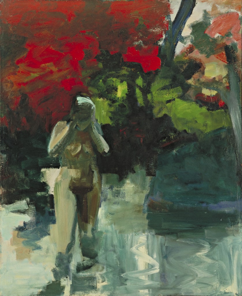 Girl Wading