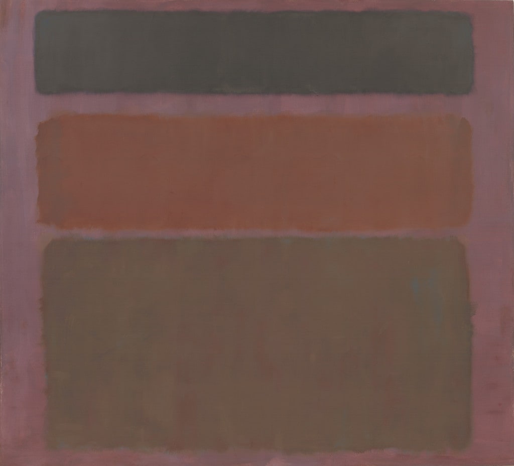 No. 16 (Red, Brown, and Black)