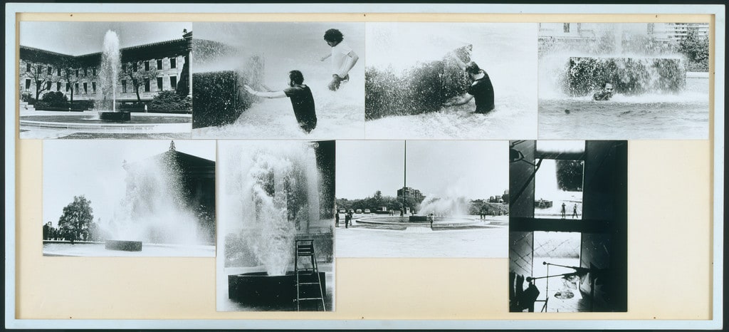 Deflected Fountain 1970, For Marcel Duchamp