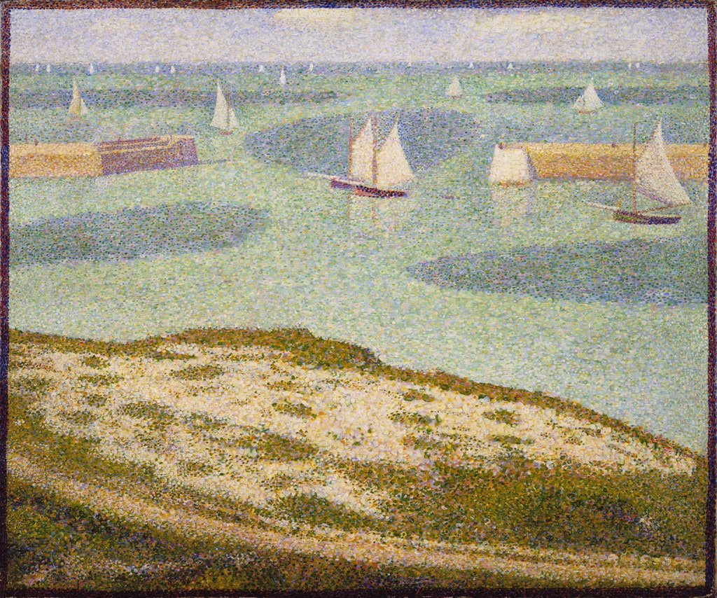 Port-en-Bessin, Entrance to the Harbor