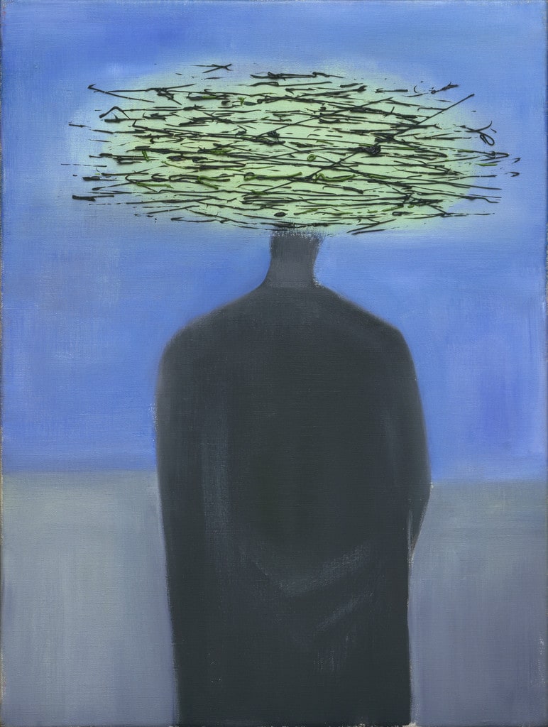 Woman Carrying Grasses
