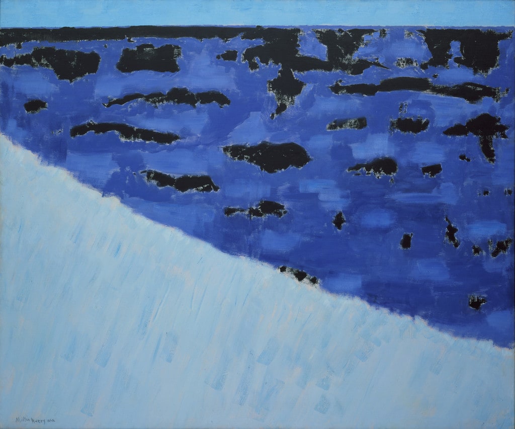 Sea Grasses and Blue Sea
