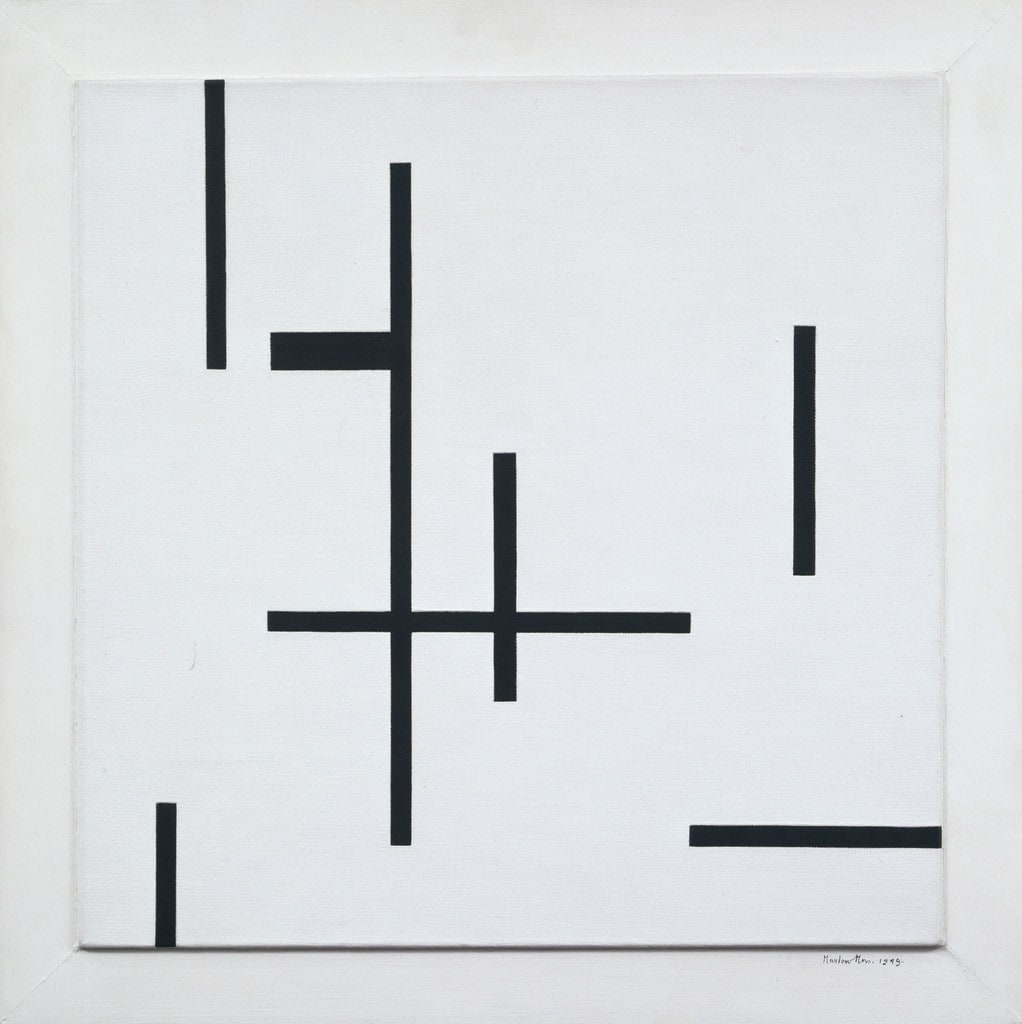 Composition in Black and White Number 4