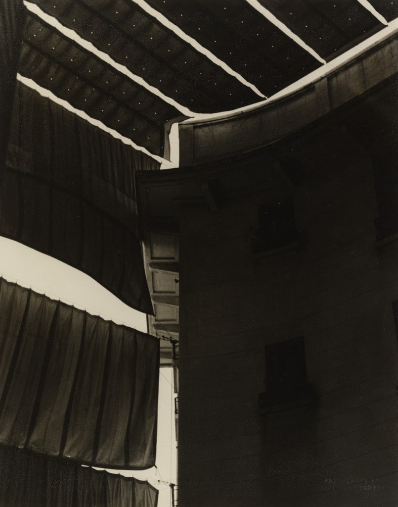 Barcelona—Courtyard of Hotel Ritz under Awnings