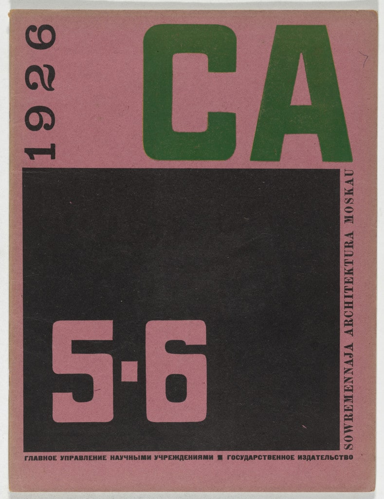 SA. Sovremennaia Arkhitektura (CA. Contemporary Architecture), nos. 5-6