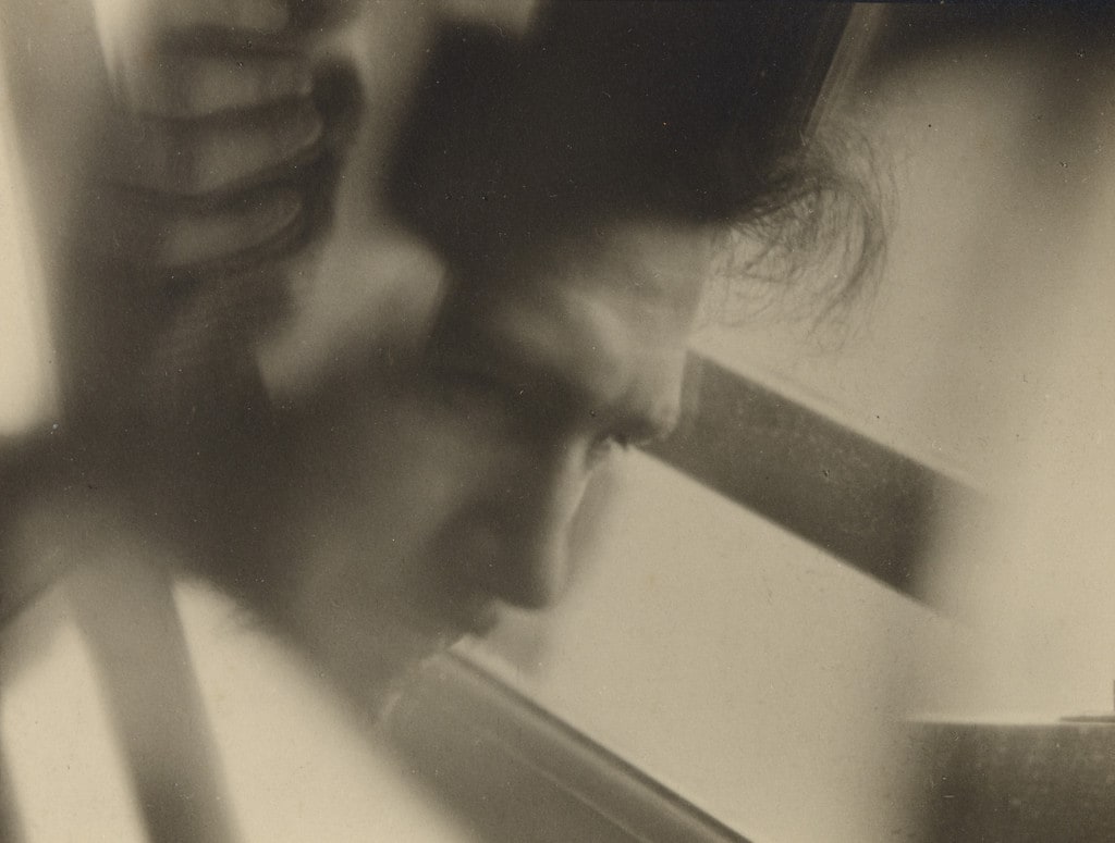 Vortograph of Ezra Pound