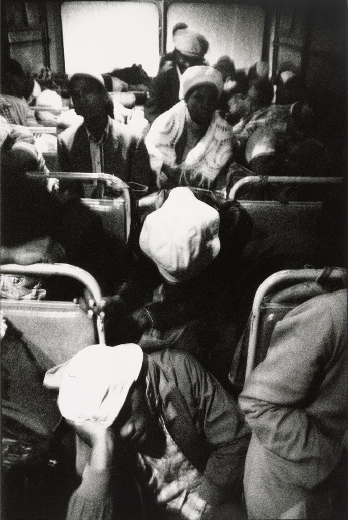 The Transported of Kwa Ndebele: Going to Work - 3:30am Wolwekraal-Marabastad Bus, Standing Passengers Have Slumped to the Floor