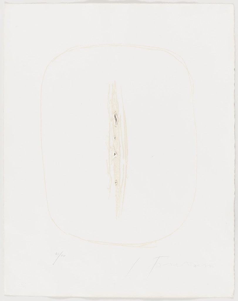 Concetto Spaziale from Six Original Etchings (Sei Acqueforti Originali)