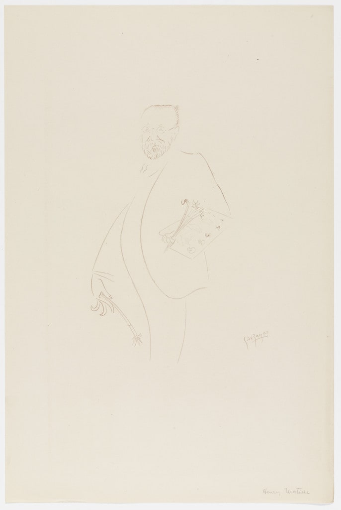 Henri Matisse from Caricatures by Georges de Zayas: Eight Very Modern Painters, Two Sculptors and a Musician (Caricatures par Georges de Zayas: Huit peintres, deux sculpteurs et un musicien très modernes)