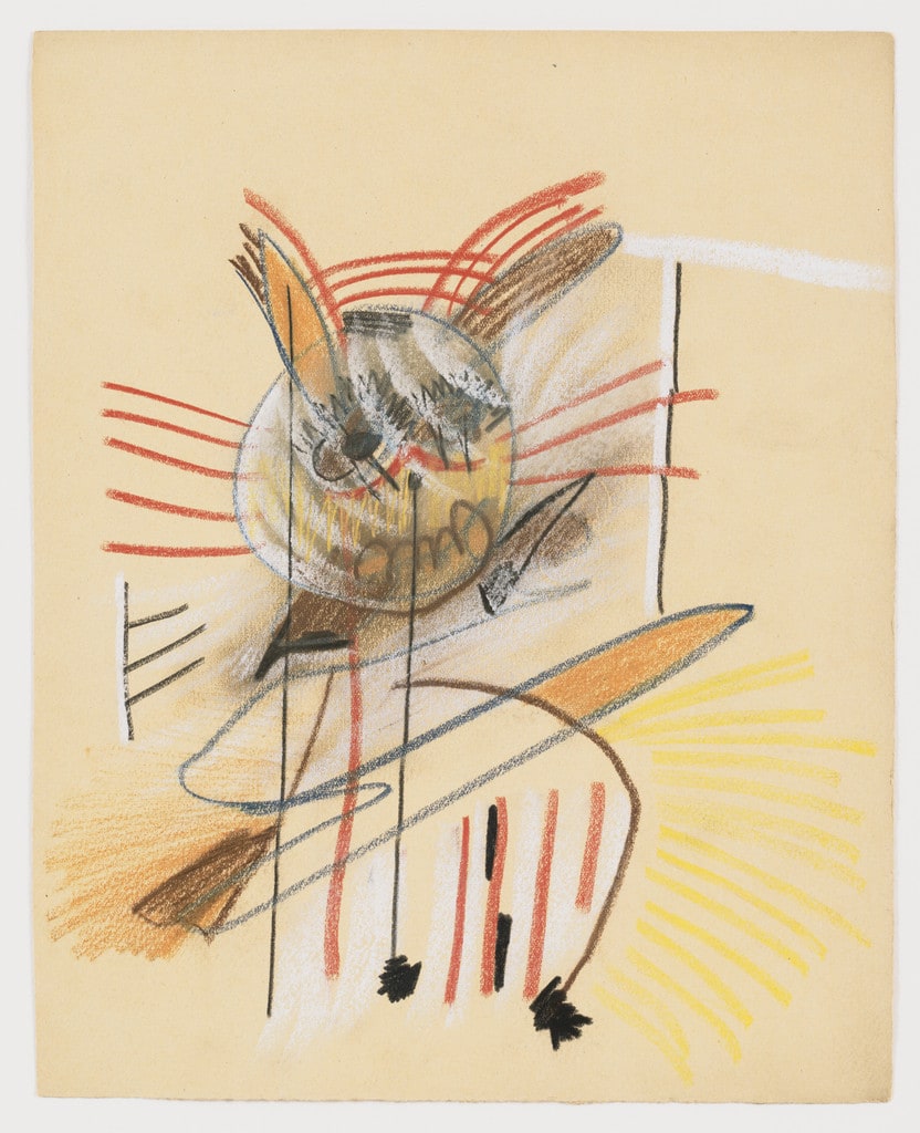Untitled drawing for Soleil vitré