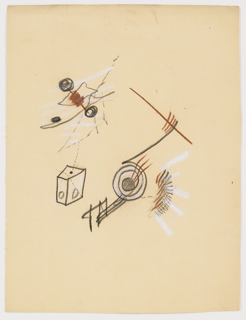 Untitled drawing for Soleil vitré