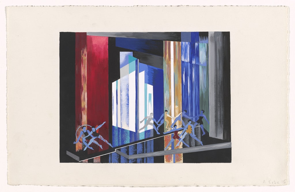 Ballet, Light Maquette (Ballet, maquette de lumière) from Alexandra Exter: Stage Sets (Alexandra Exter: Décors de théâtre)