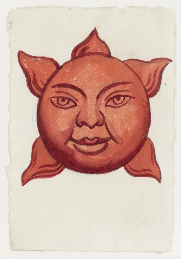 Sun. Costume design for the ballet H.P. (Horsepower)