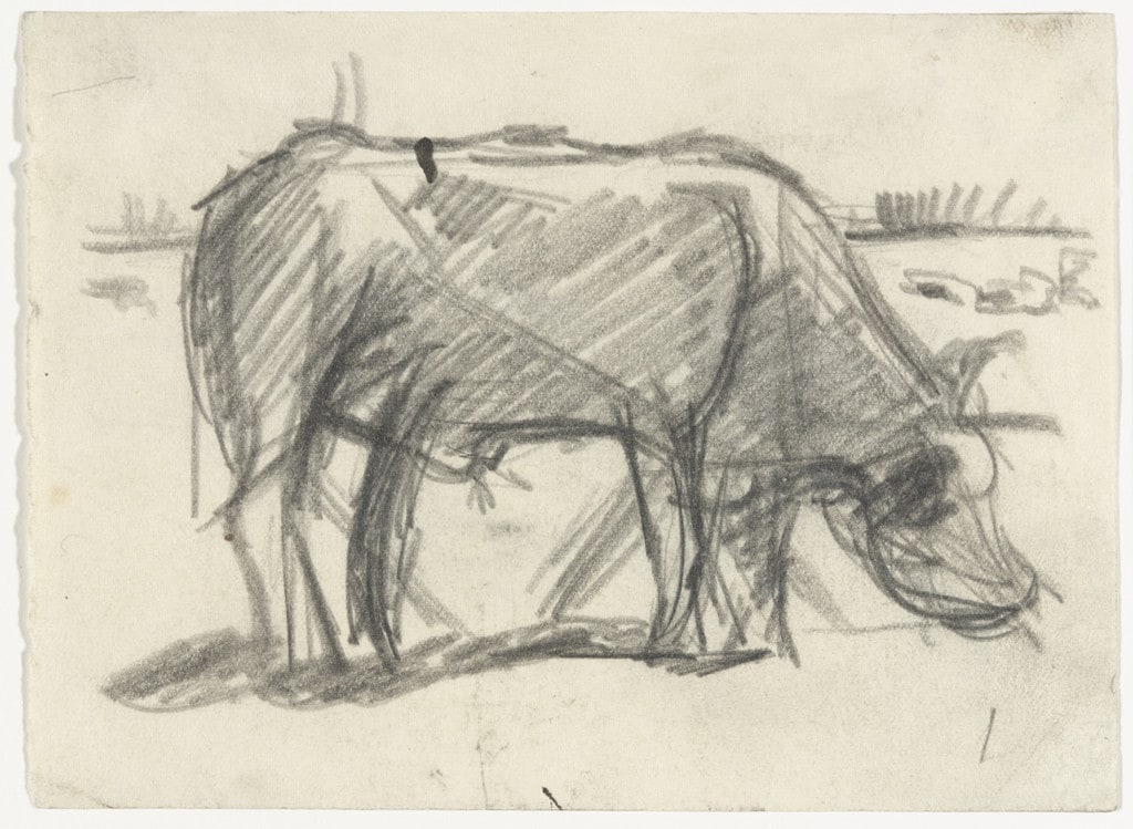 Study for Composition VIII (The Cow)