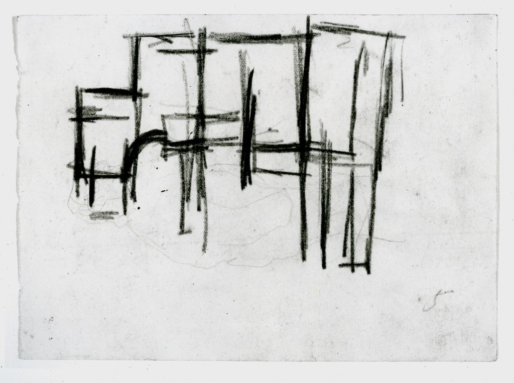 Study for Composition VIII (The Cow)