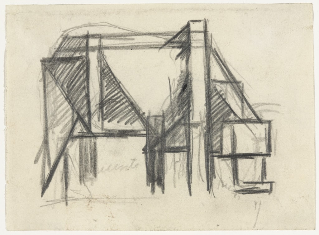 Study for Composition VIII (The Cow)