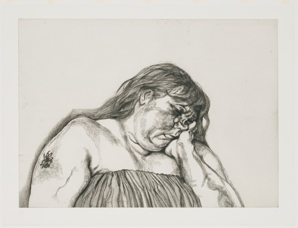 Woman with an Arm Tattoo