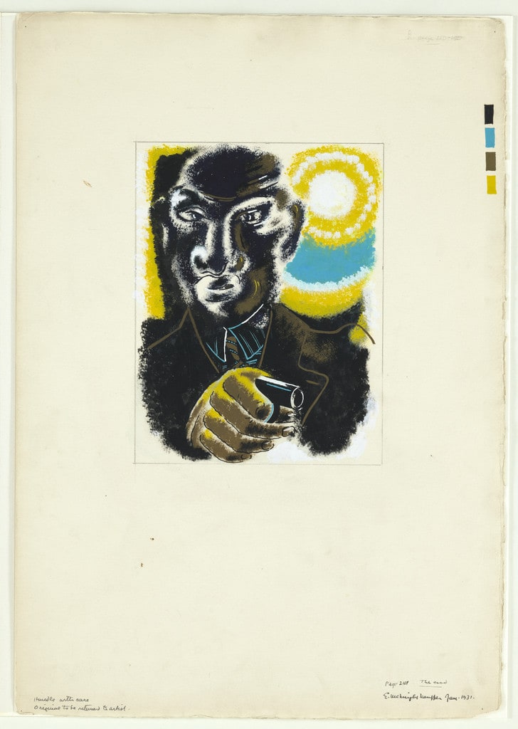 The Murder from Nigger Heaven (Illustration from Carl van Vechten's novel)