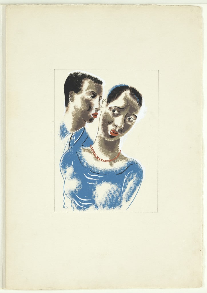 Byron & Mary from Nigger Heaven (Illustration from Carl van Vechten's novel)