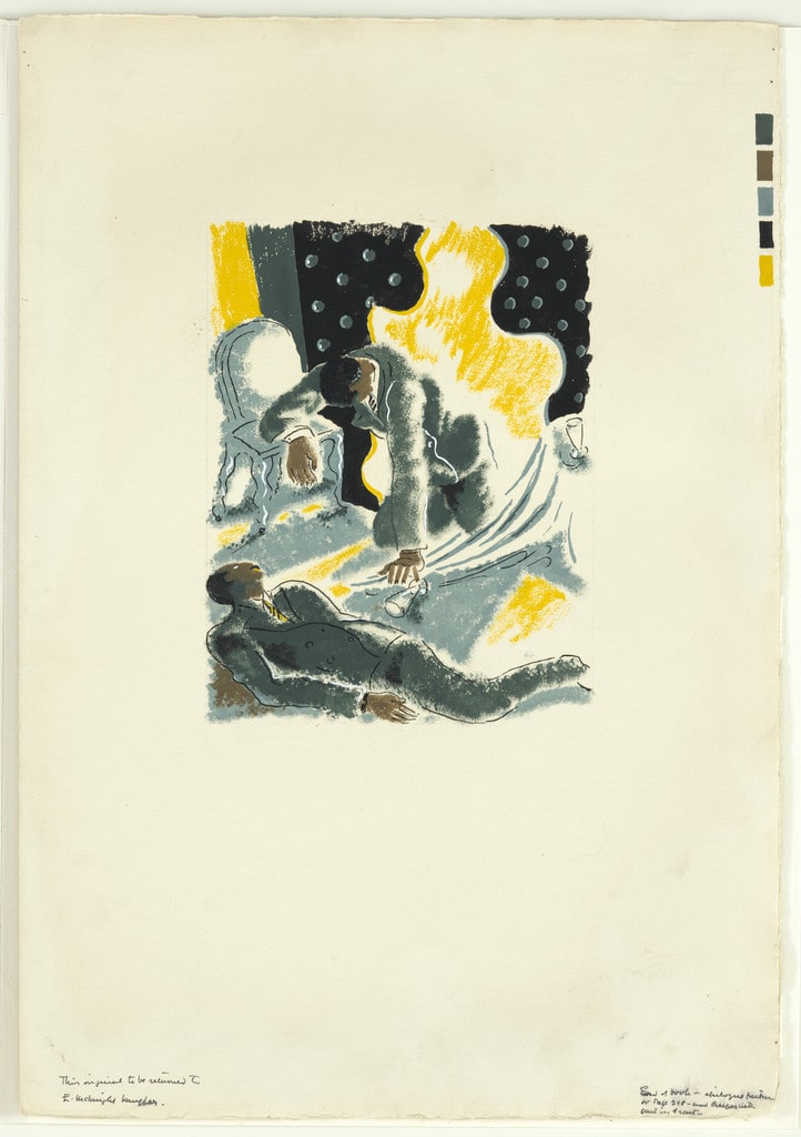 The End from Nigger Heaven (Illustration from Carl van Vechten's novel)