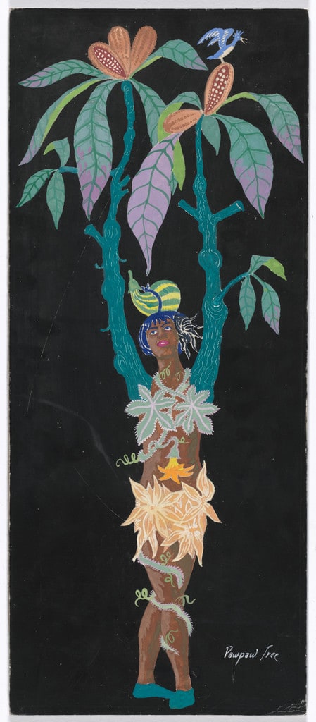 Paw Paw Tree. Costume design for the ballet Pocahontas
