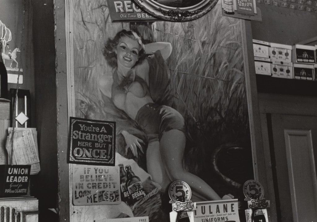 Sign in Country Store near Vacherie, Louisiana