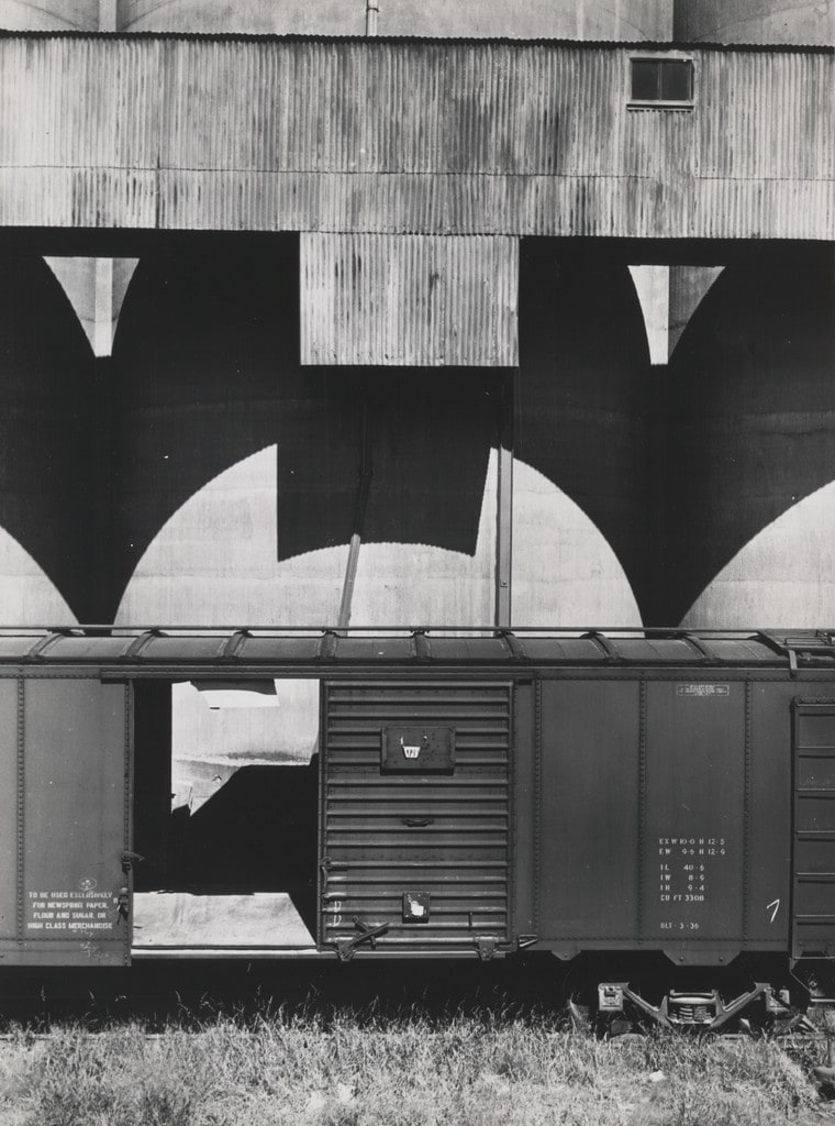 Grain Elevators and Freight Car