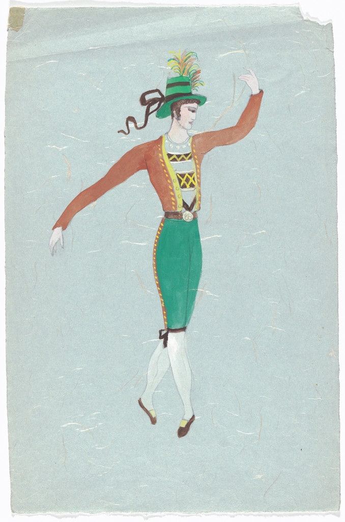 Baiser de la fee:  Costume design for the ballet