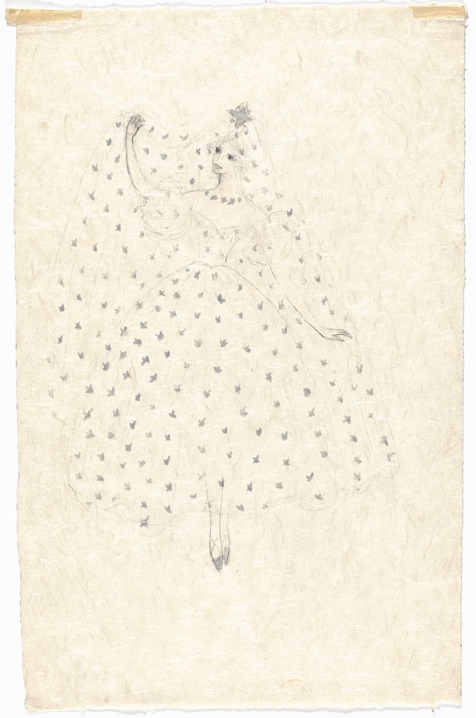 Baiser de la fee:  Costume for the ballet