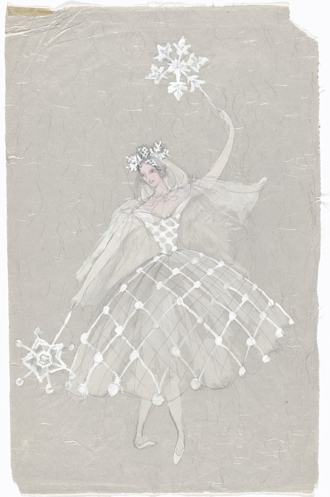 Baiser de la fee:  Costume design for the ballet