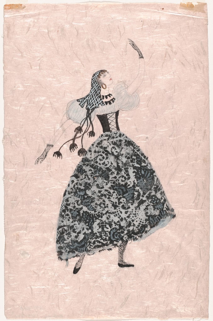 Baiser de la fee:  Costume design for the ballet