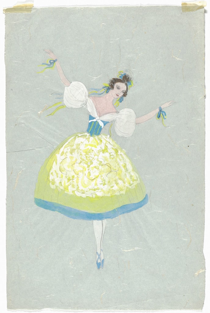 Baiser de la fee:  Costume design for the ballet