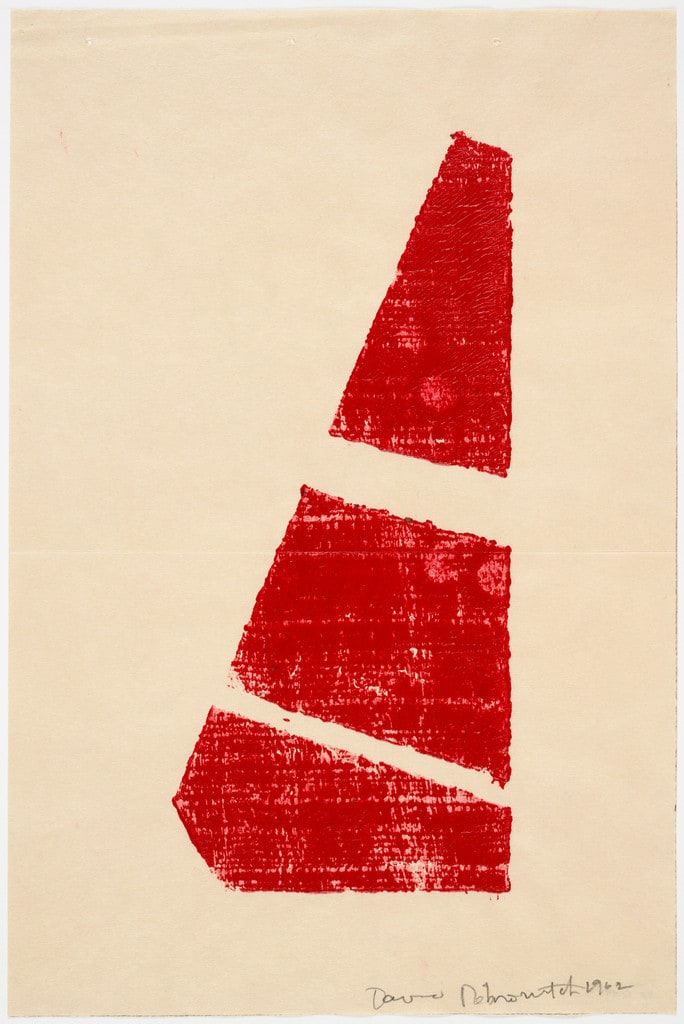 Untitled (DR62-44) from Carved Woodblock Monotypes