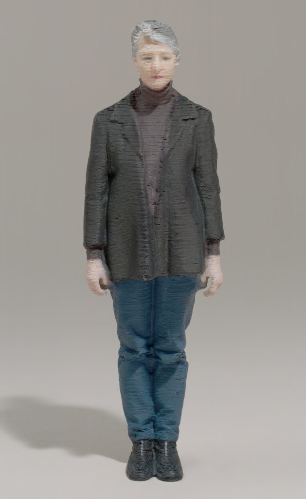 Karin Sander 1:10, 1997, 3D-bodyscan of the living person,