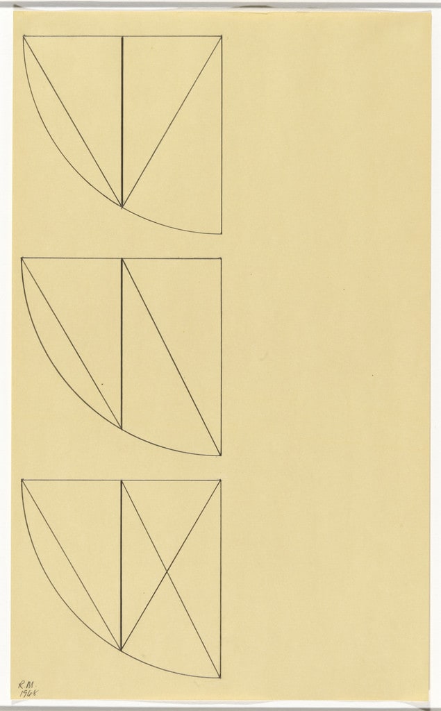 Untitled Drawing #1, #2, and #3
