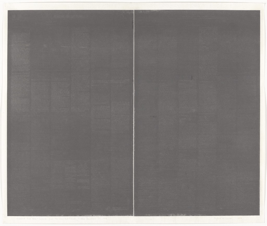 Weekend Fine Arts & Leisure from The New York Times, Friday, December 25, 1998