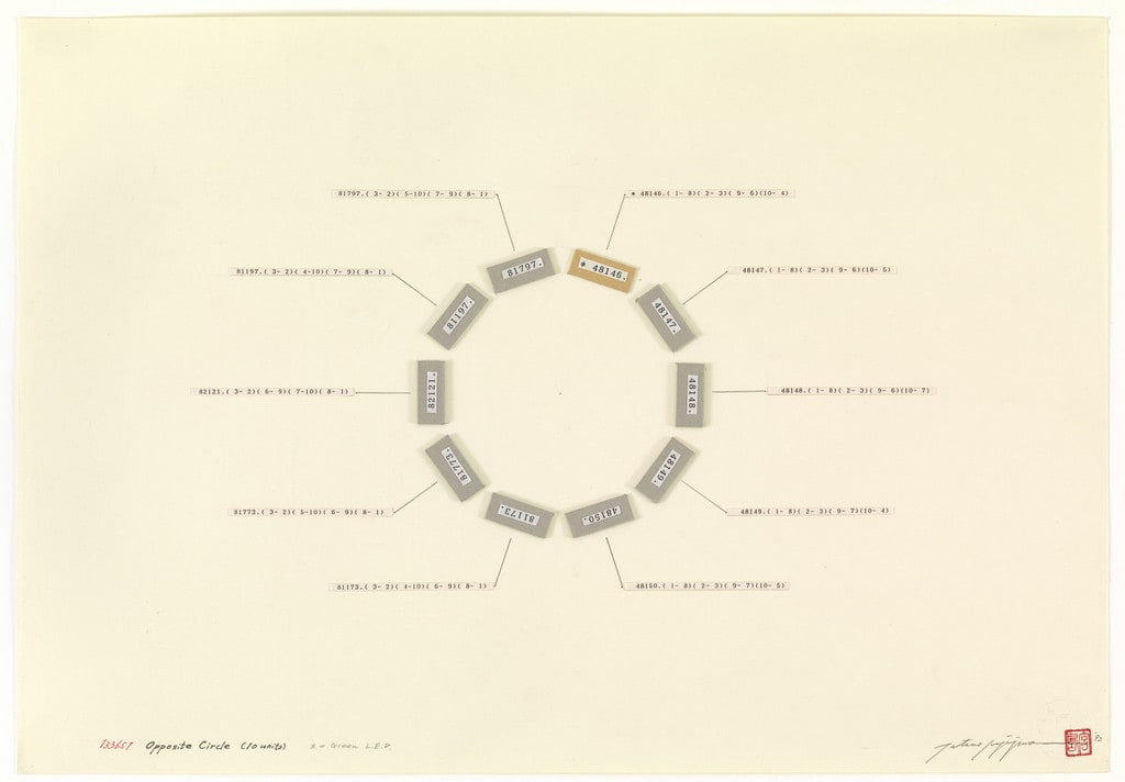 Drawing for Opposite Circle