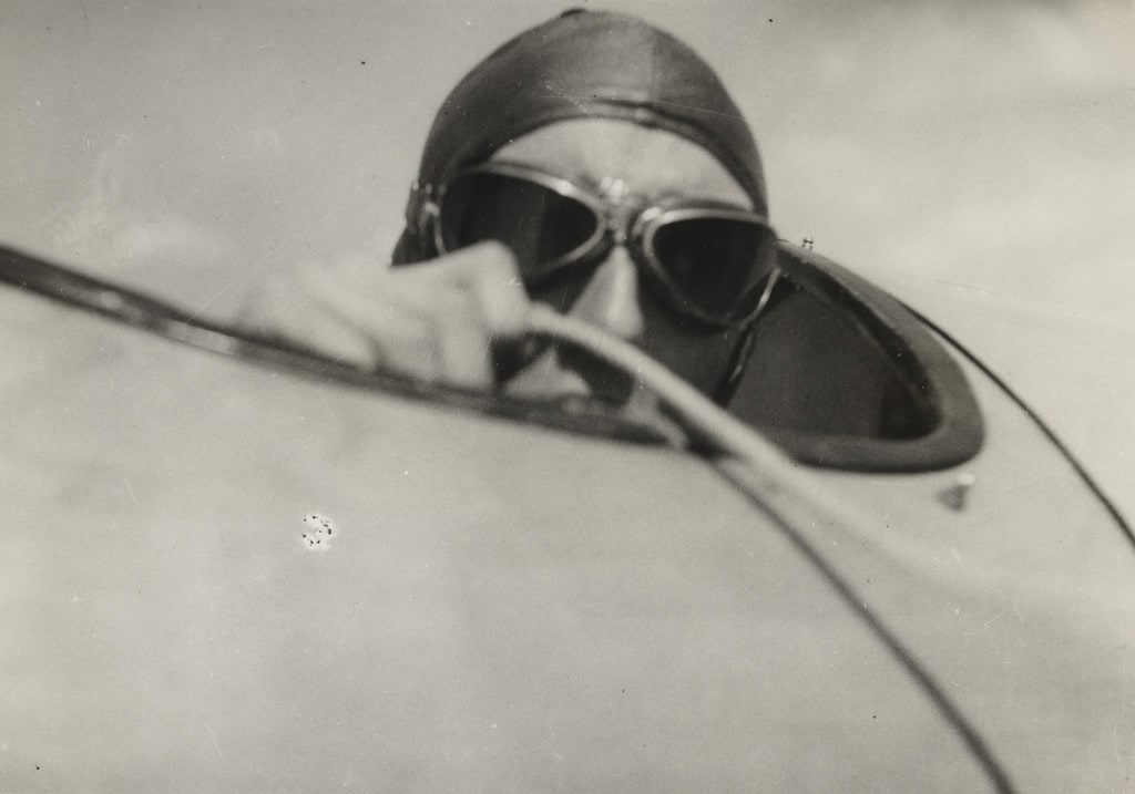 The First Pilot Giving Out the Safety Line . . .