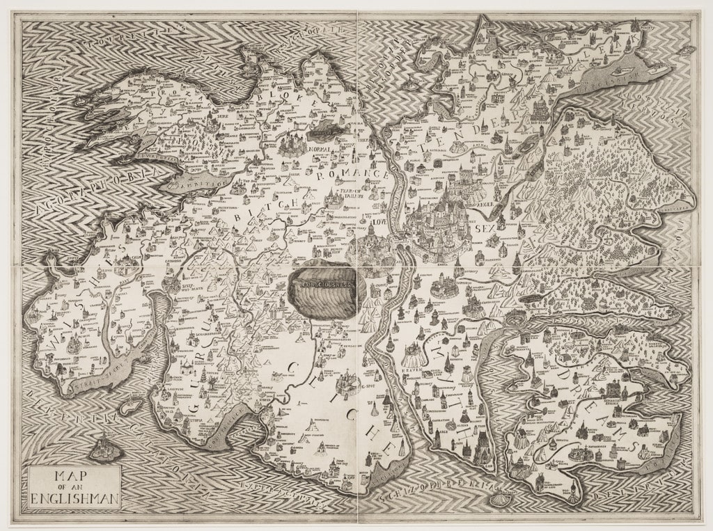 Map of an Englishman