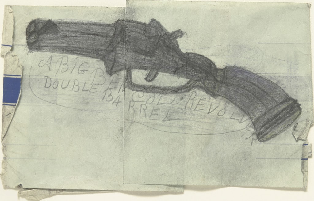 A Big Ben Colt Revolver Double Barrel
