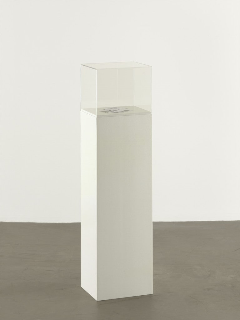 Work No. 309: A sheet of paper torn up