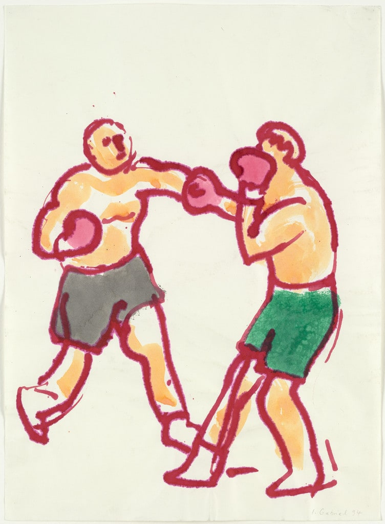 Untitled No. 1063 (two boxers)