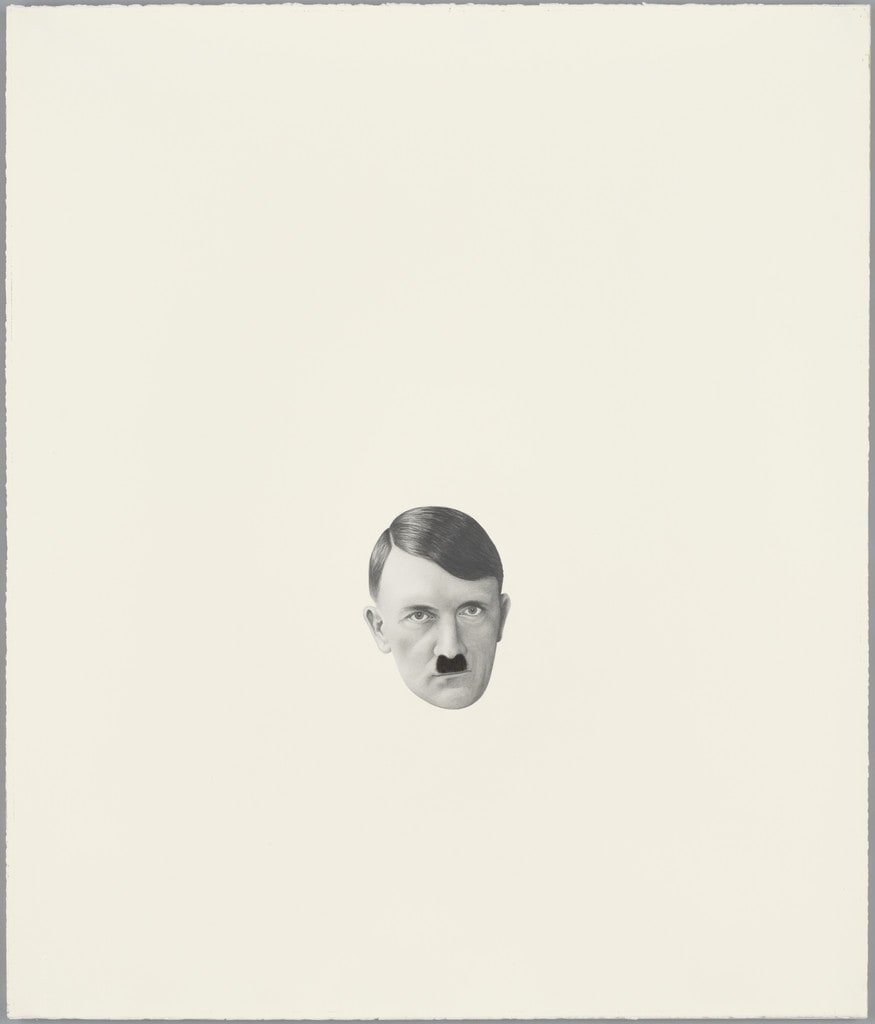 Floating Hitler Head