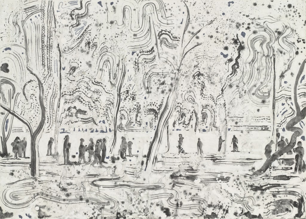 Untitled (People in Trees)