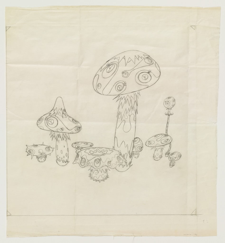 Study for Mushroom Painting #5