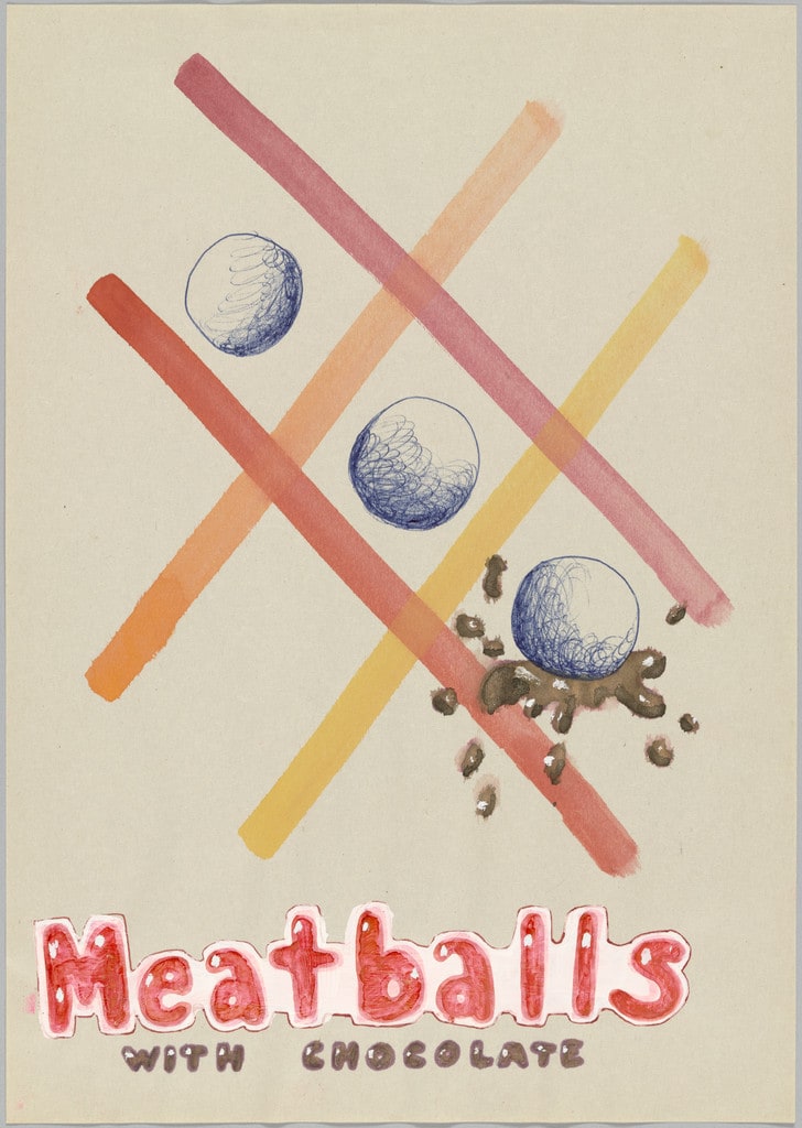 Meatballs with Chocolate