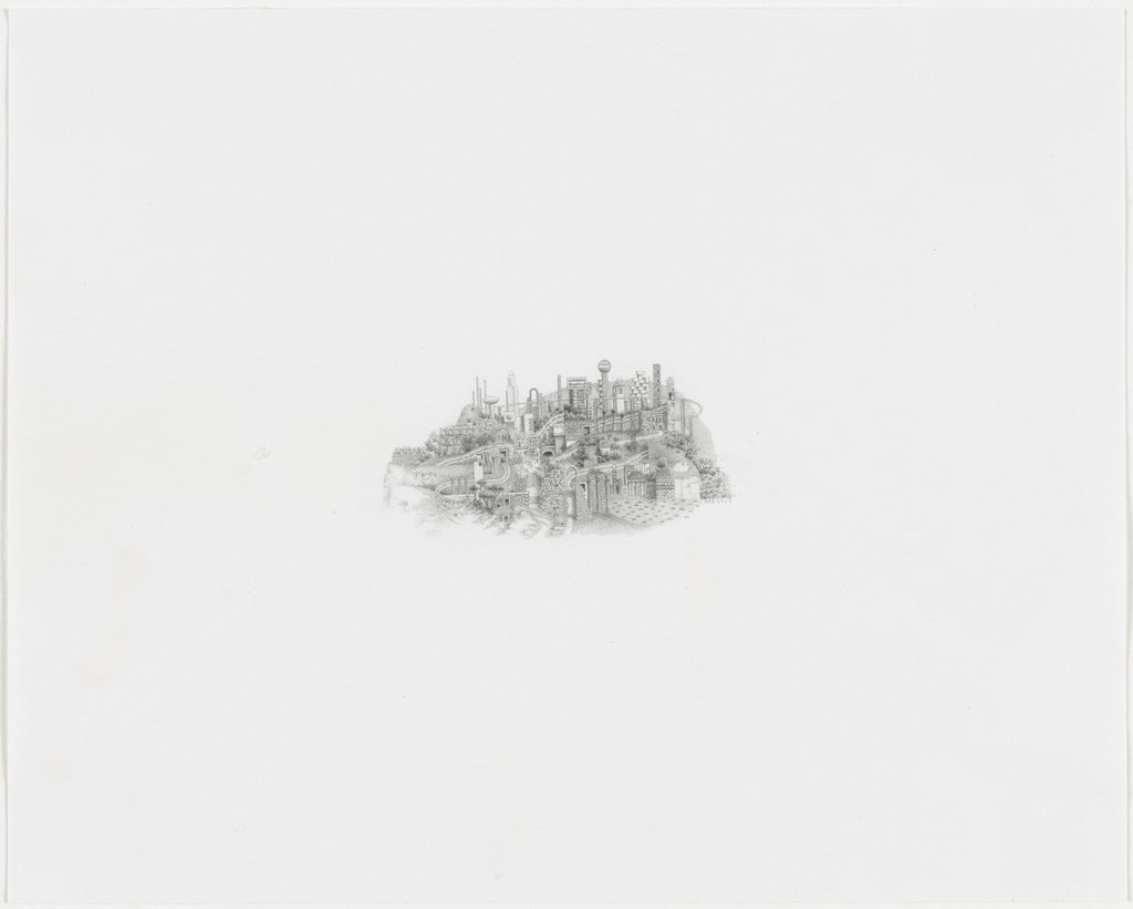 Untitled (layered cityscape)