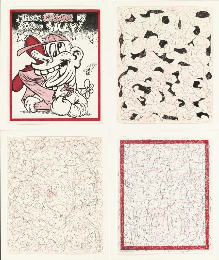 Dream Object ( I was at Linda's and found a stack of very old drawings...)