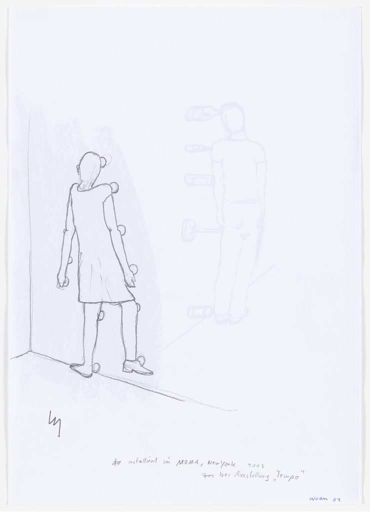 Untitled (recto) and The Discipline of Subjectivity (verso) from One Minute Sculptures