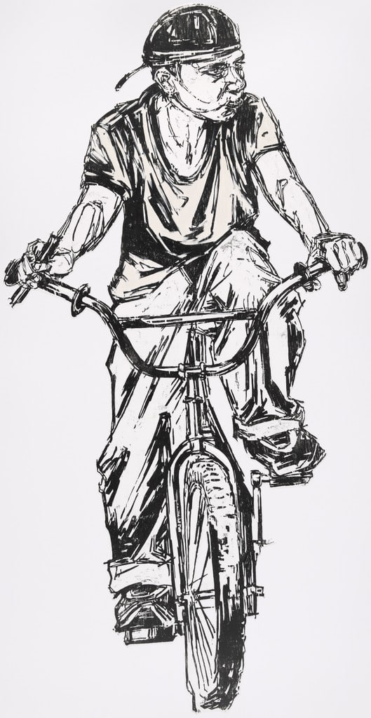 Boy Riding Bike